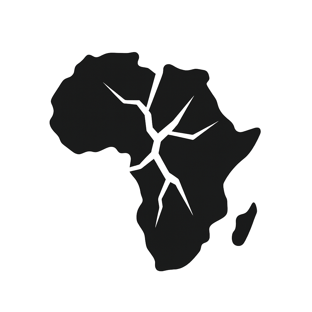 Fragmented infrastructure icon